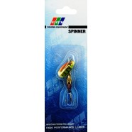 Блешня для риболовлі, обертова, EOS S0011B, вага 3,5 г, колір GS161003